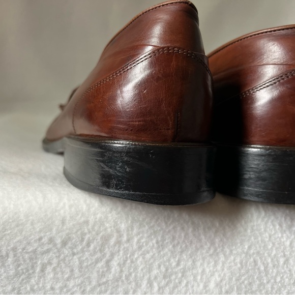Bostonian Men’s Size 11 1/2M Brown Leather Tassel Shoes - Picture 13 of 16
